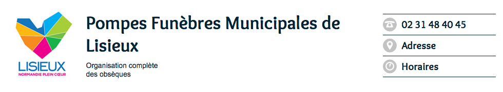 Pompes Funèbres Municipales de Lisieux